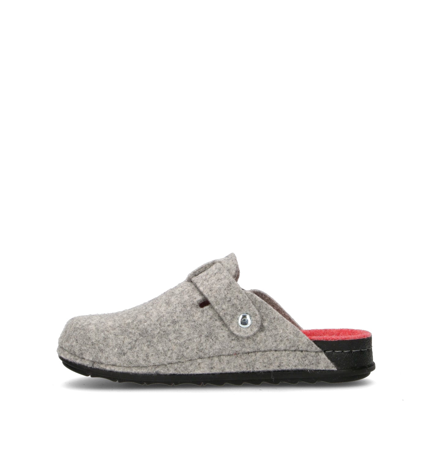 GRUNLAND Pantofola donna grigia