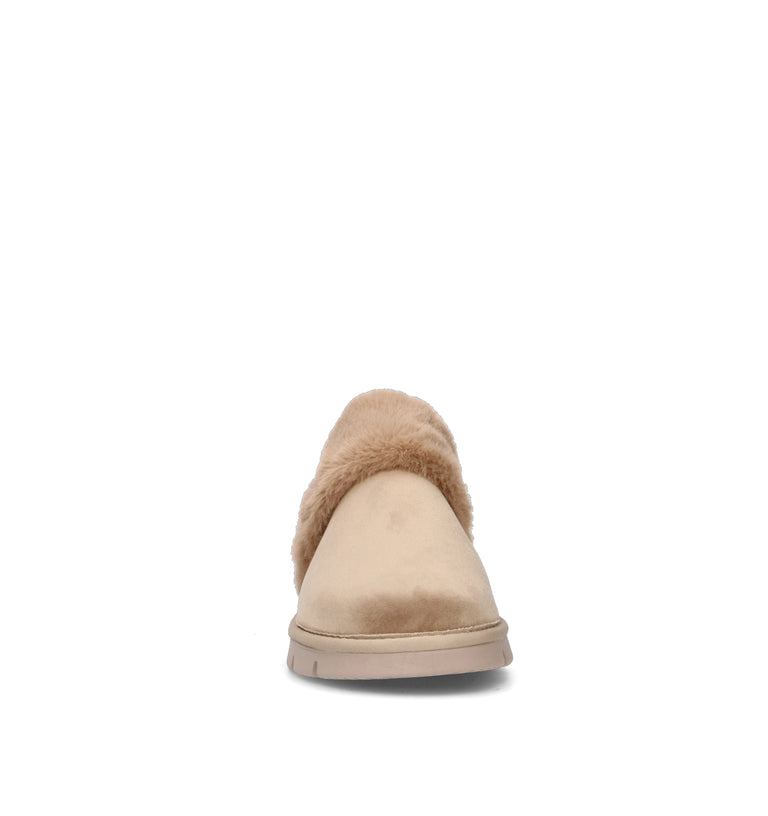 GRUNLAND Pantofola donna beige