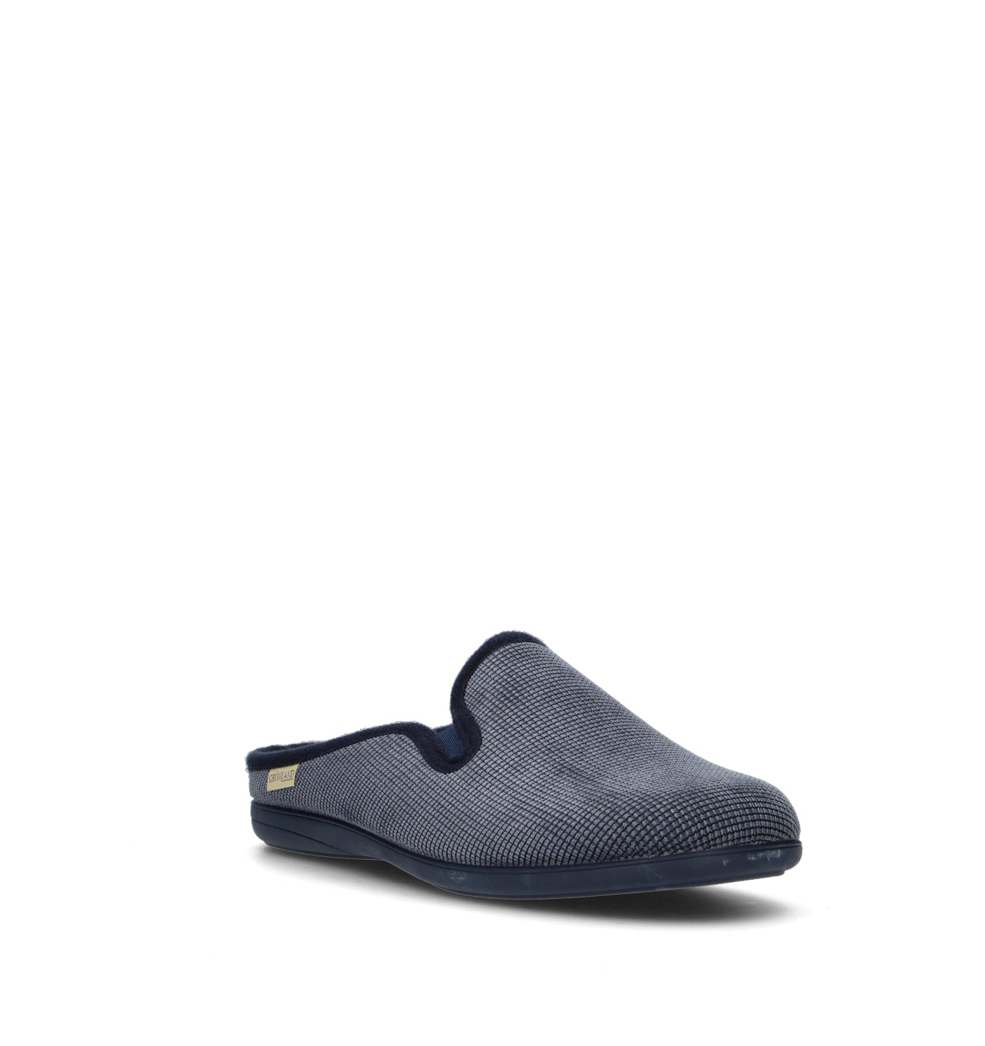 GRUNLAND Pantofola uomo blu