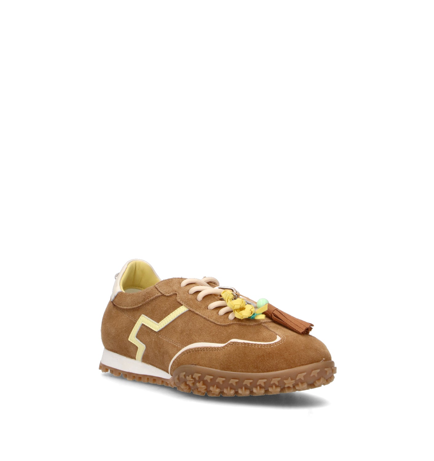 GIO+ Sneaker donna marrone in suede
