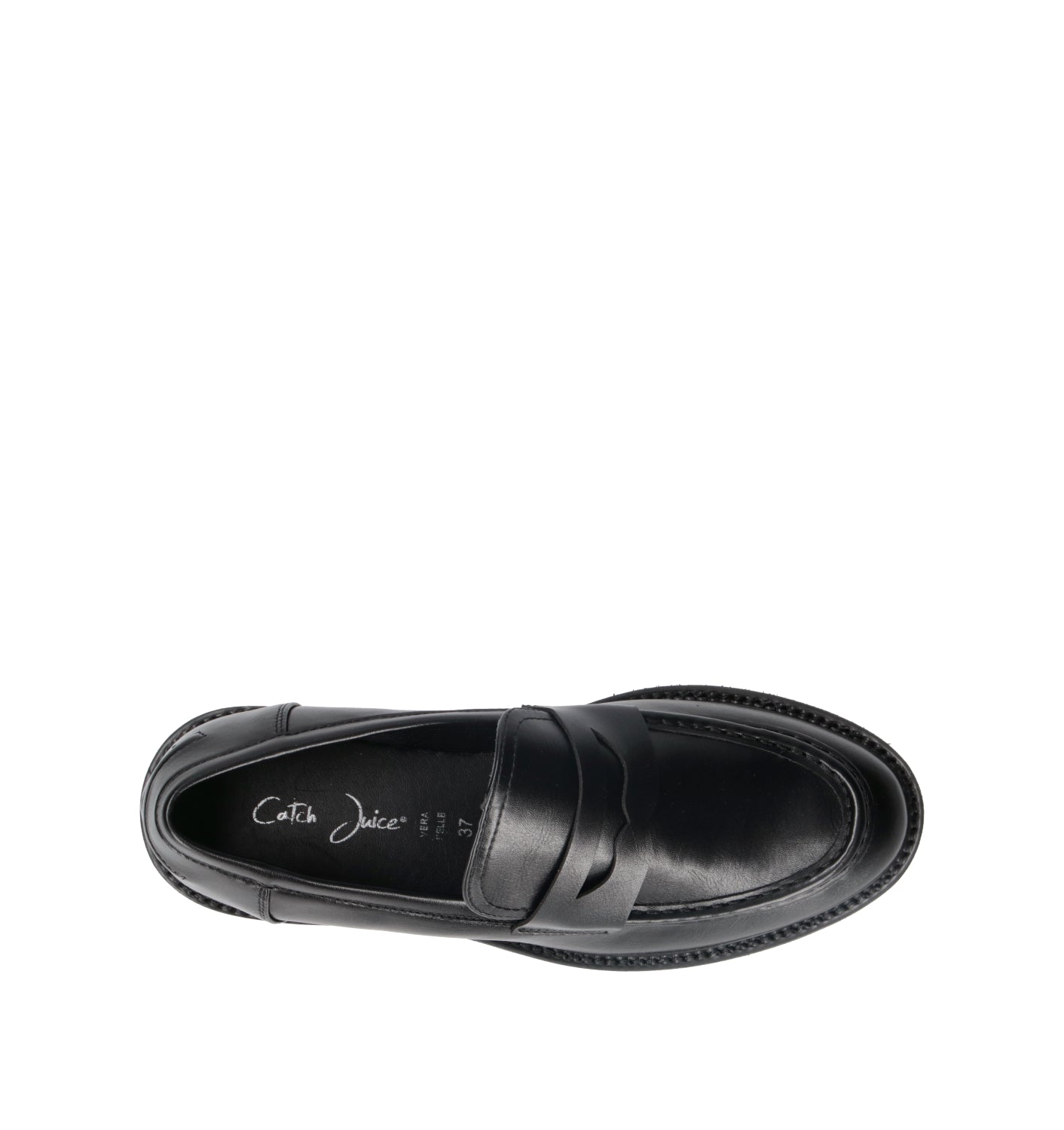 CATCH JUICE Mocassino donna nero