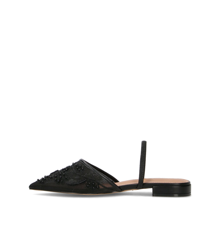 CATCH JUICE Slingback donna nera