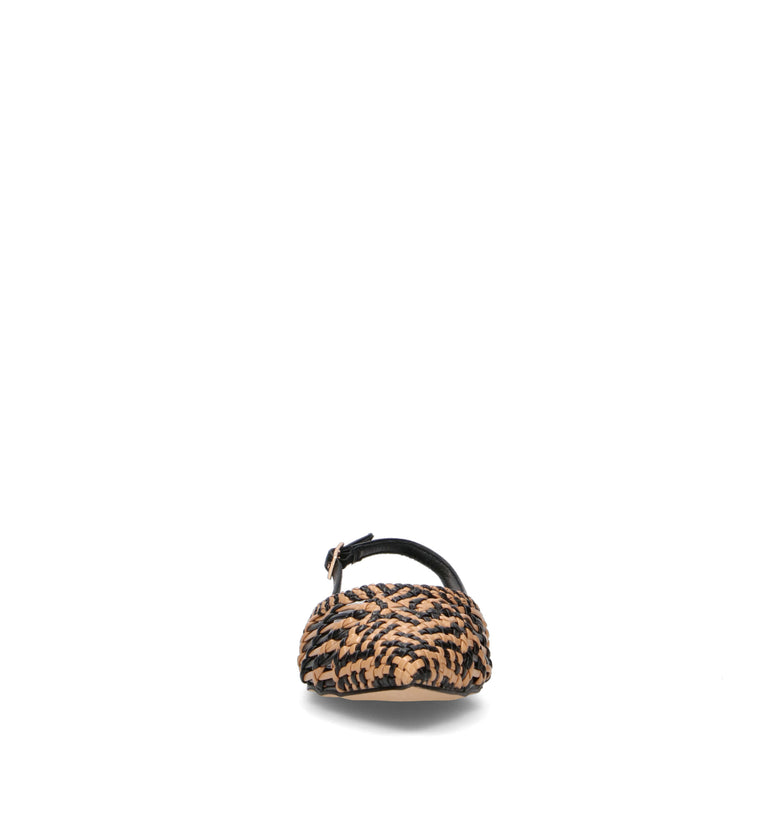 CATCH JUICE Slingback donna nera