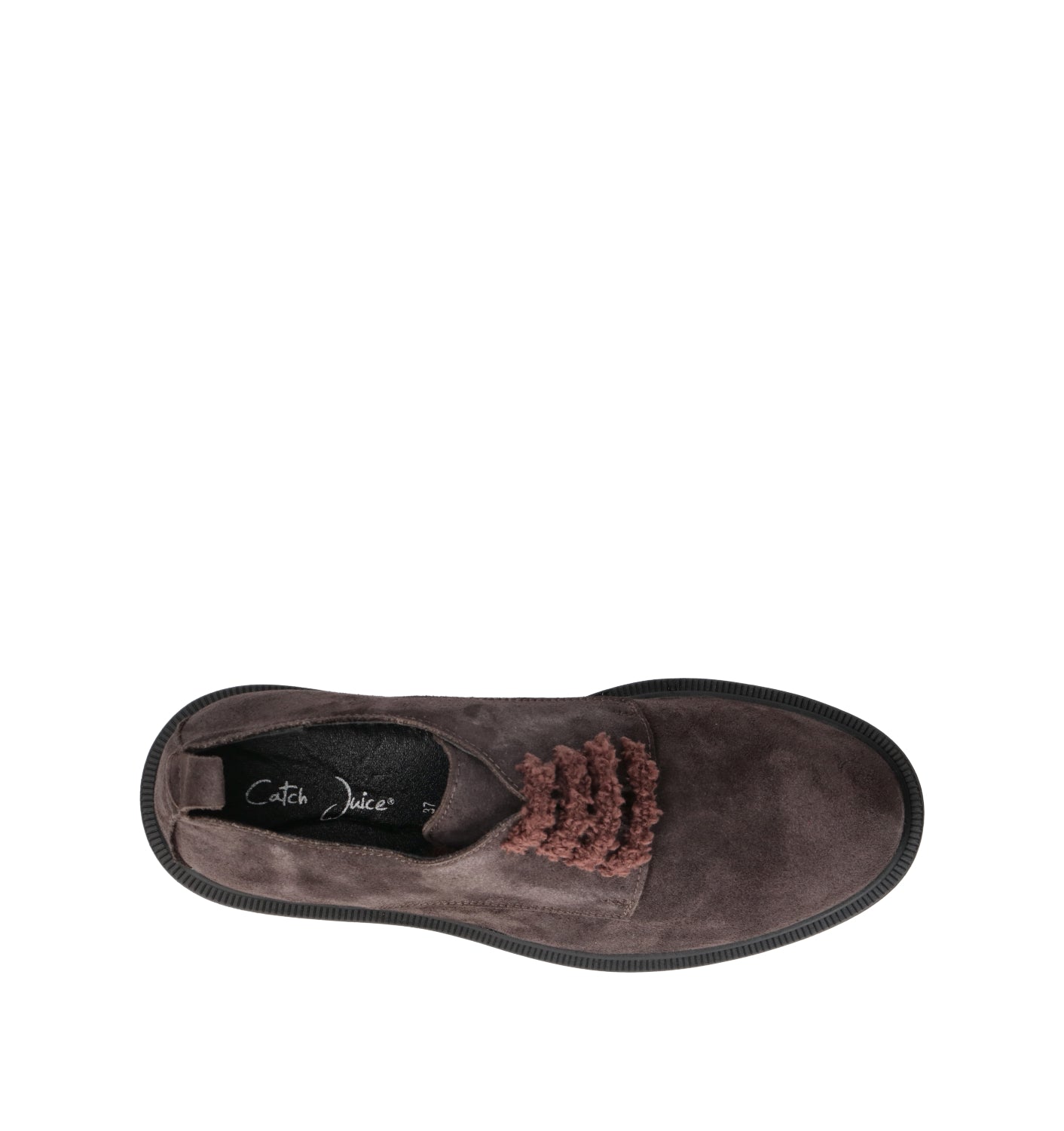 CATCH JUICE Stringata donna testa di moro in suede
