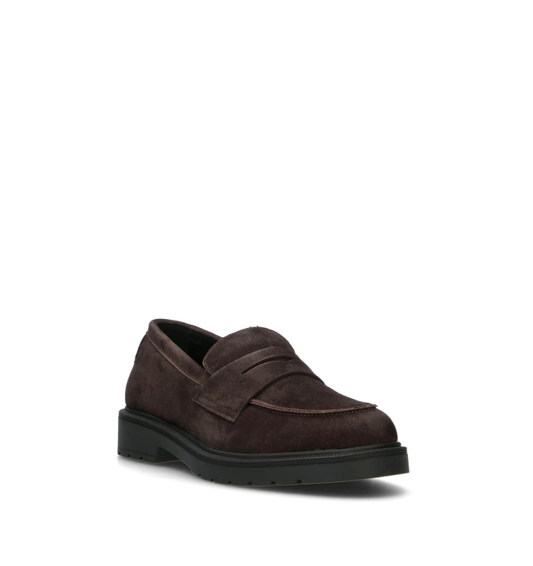 CATCH JUICE Mocassino donna testa di moro in suede