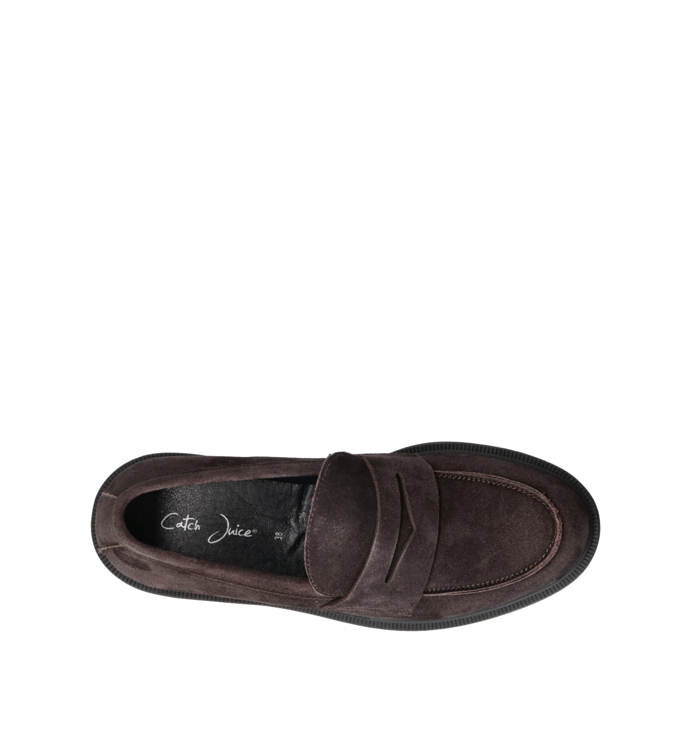 CATCH JUICE Mocassino donna testa di moro in suede