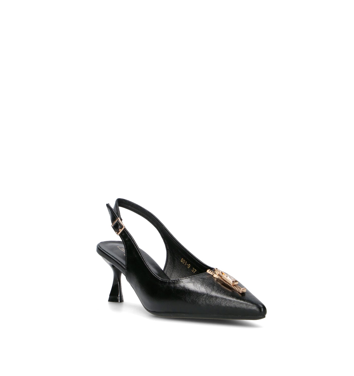 CATCH JUICE Slingback donna nera