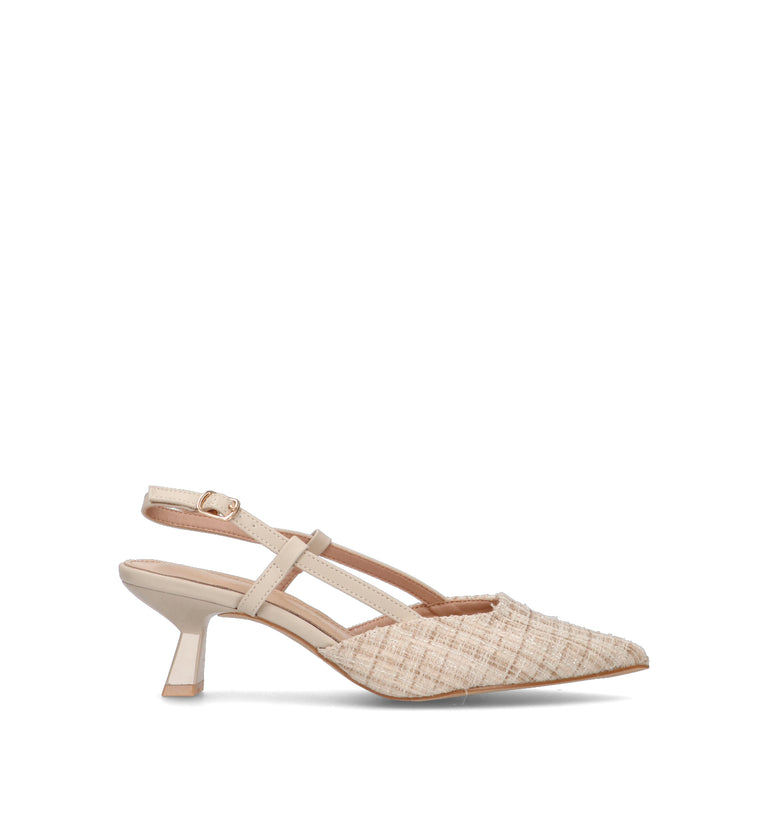 CATCH JUICE Slingback donna beige
