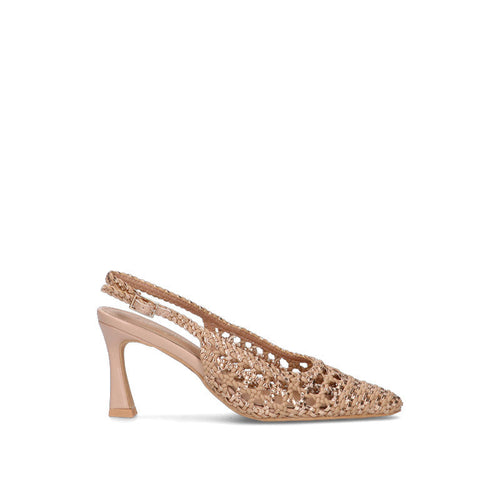 CATCH JUICE Slingback donna nude