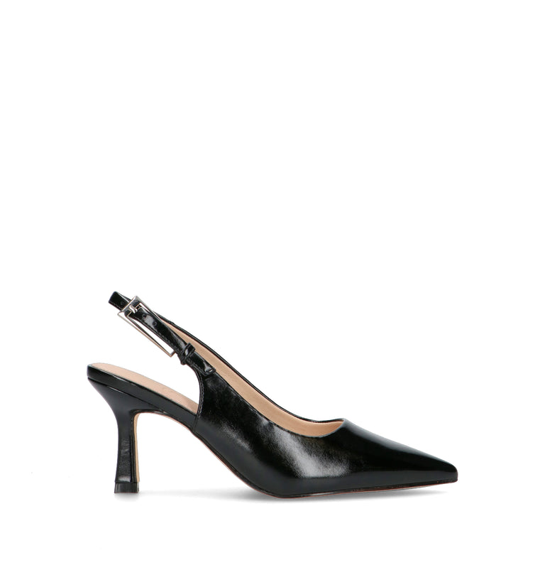 CATCH JUICE Slingback donna nera