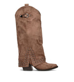 CATCH JUICE Stivale donna taupe