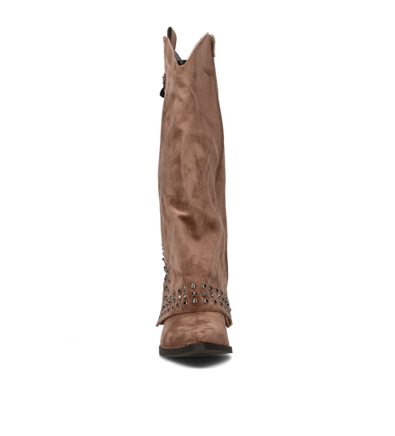 CATCH JUICE Stivale donna taupe