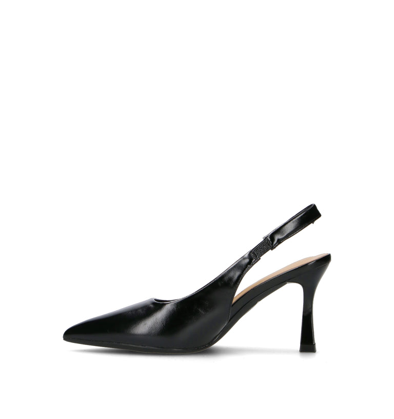 CATCH JUICE Slingback donna nero