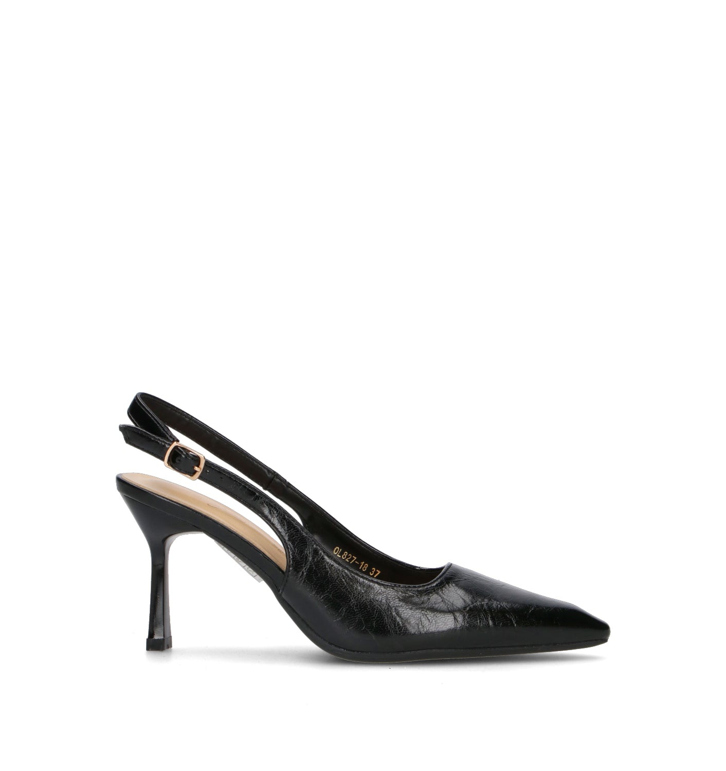 CATCH JUICE Slingback donna nero
