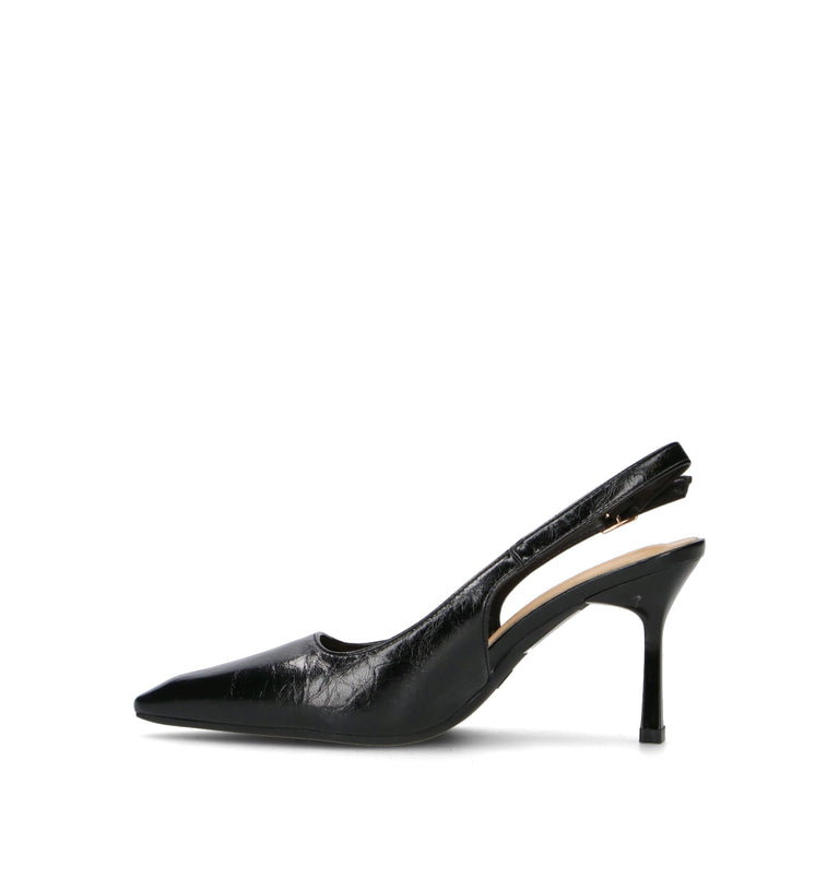 CATCH JUICE Slingback donna nero