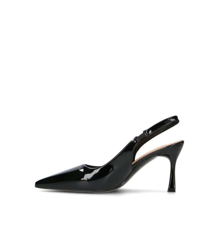 CATCH JUICE Slingback donna nero
