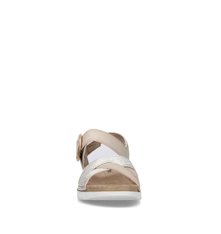 INBLU Sandalo donna bianco/beige