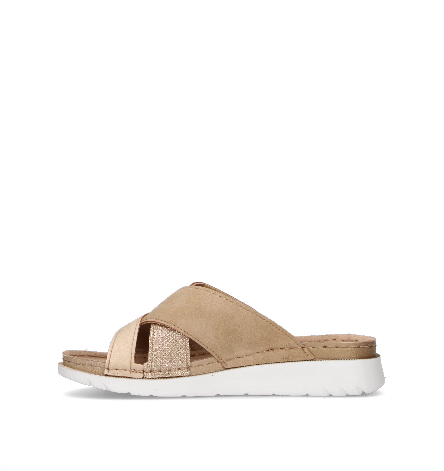 INBLU Ciabatta donna platino