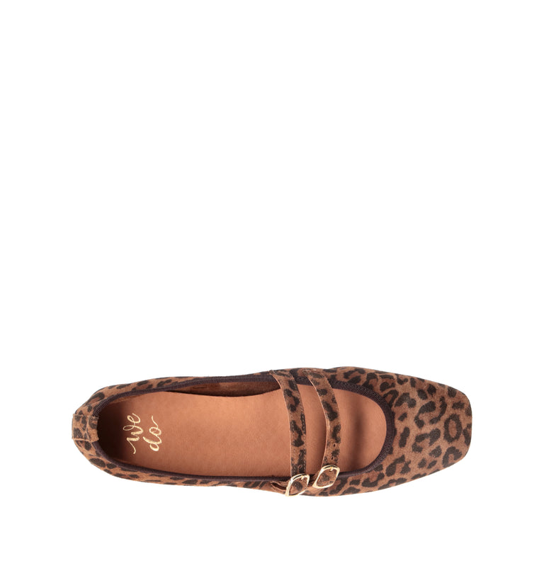 WEDO Ballerina donna maculata in suede