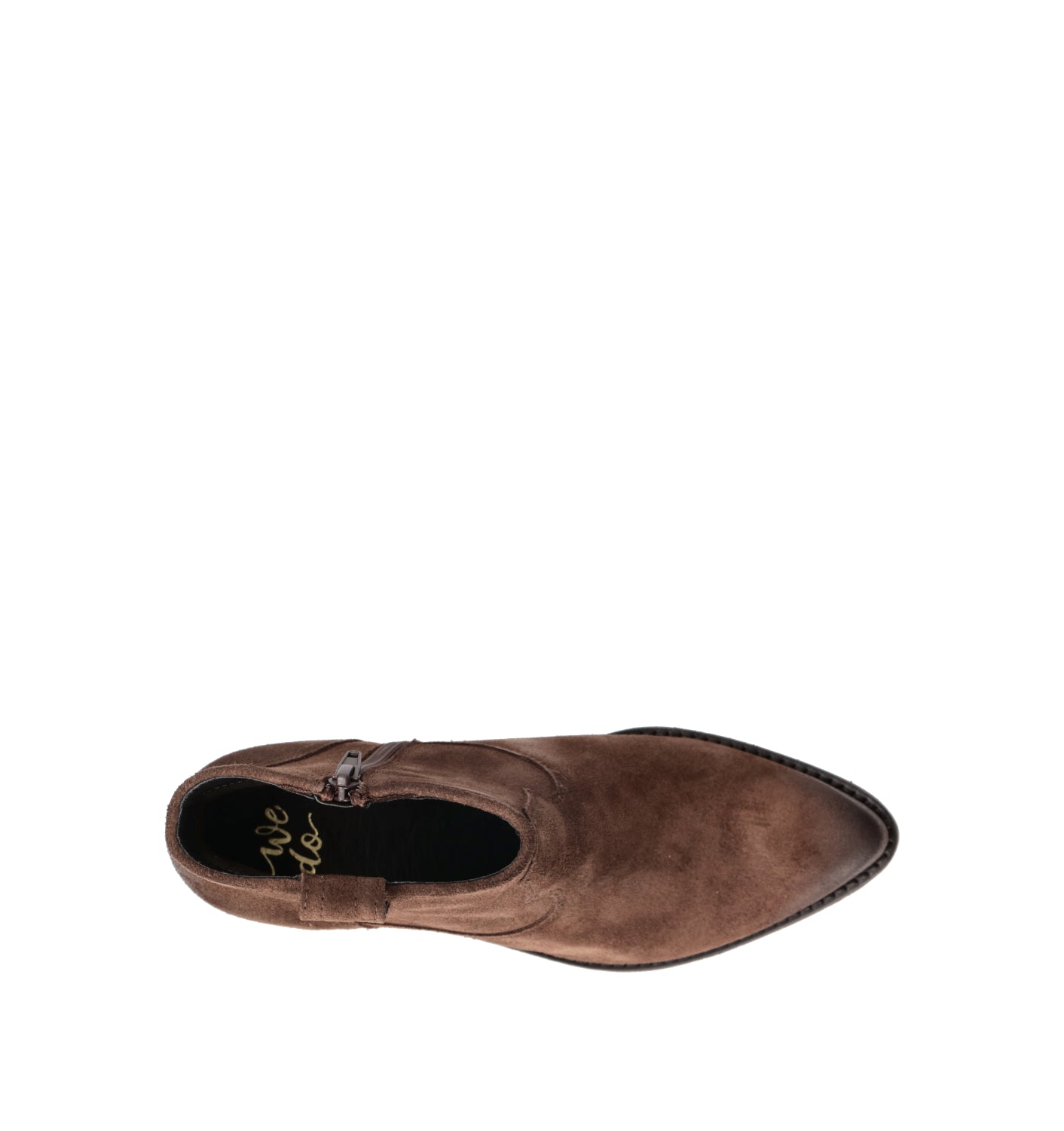 WEDO Tronchetto donna marrone in pelle