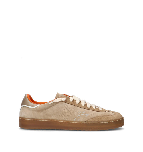 STACY Sneaker uomo beige in suede