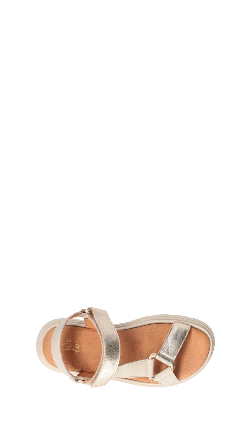 WEDO Sandalo donna panna in pelle