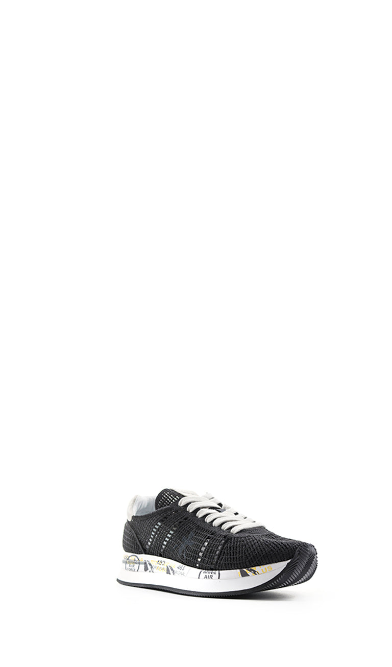 PREMIATA Sneaker donna nera in tessuto