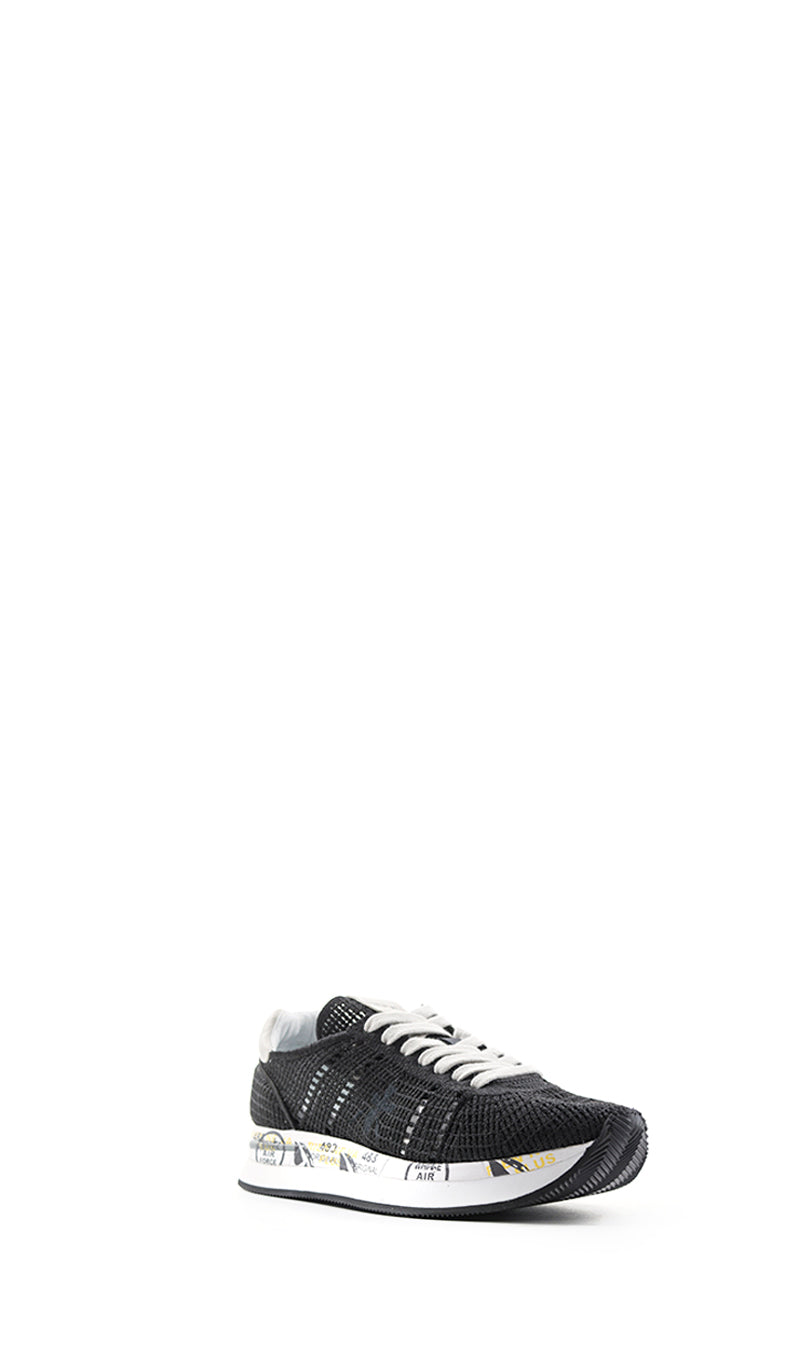 PREMIATA Sneaker donna nera in tessuto