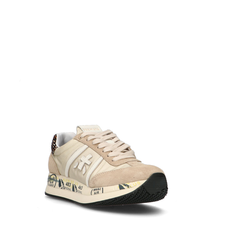 PREMIATA CONNY Sneaker donna panna