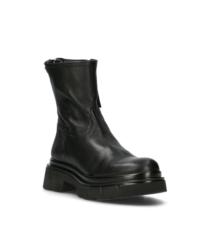 GIO+ Tronchetto donna nero in pelle