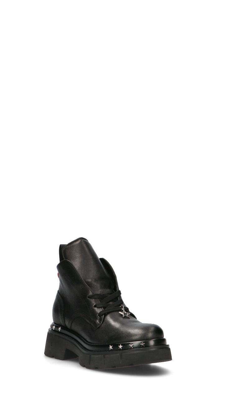 GIO+ Polacco donna nero in pelle