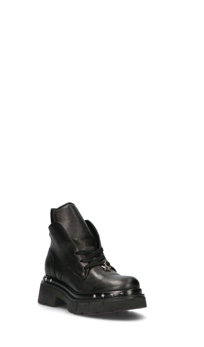GIO+ Polacco donna nero in pelle