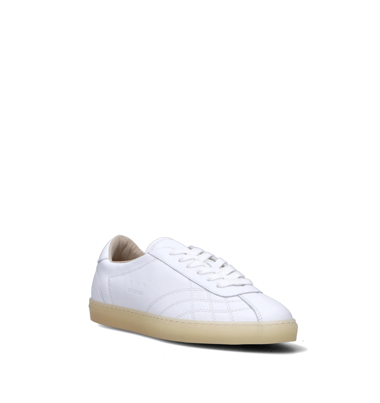 COPENHAGEN Sneaker uomo bianca in pelle