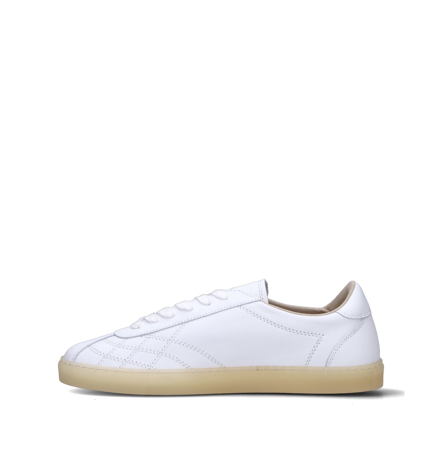 COPENHAGEN Sneaker uomo bianca in pelle