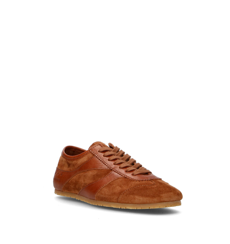 COPENHAGEN Sneaker donna marrone in suede