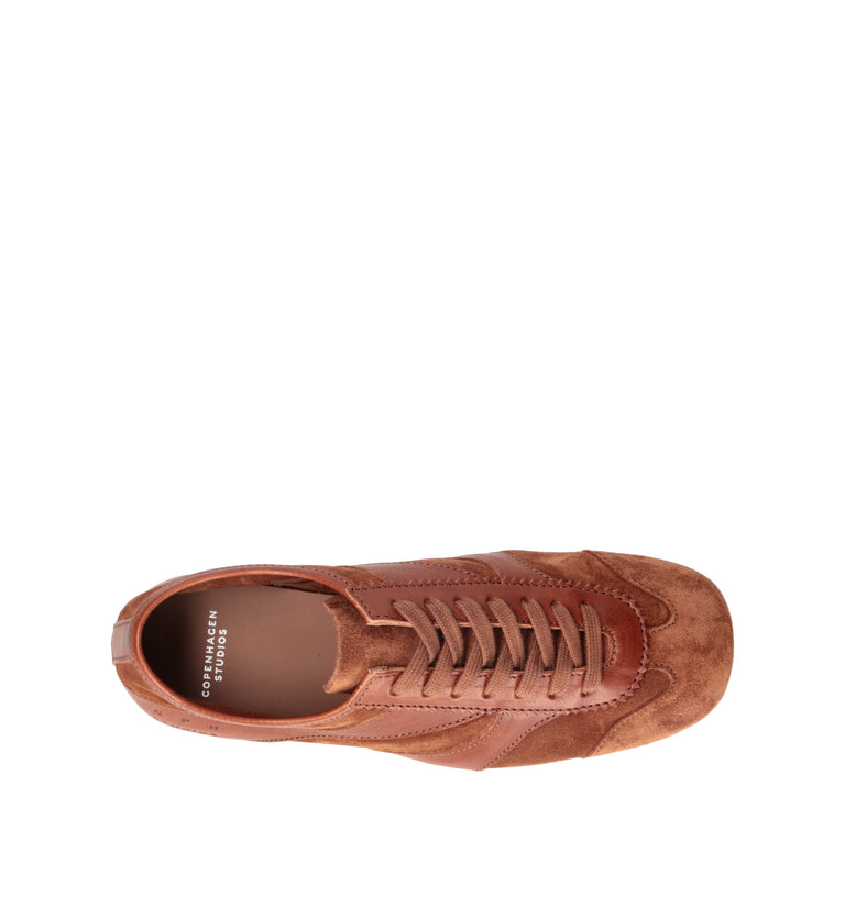 COPENHAGEN Sneaker donna marrone in suede