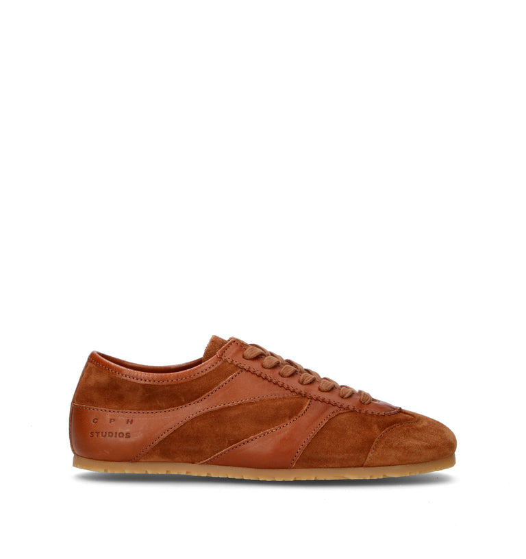 COPENHAGEN Sneaker donna marrone in suede