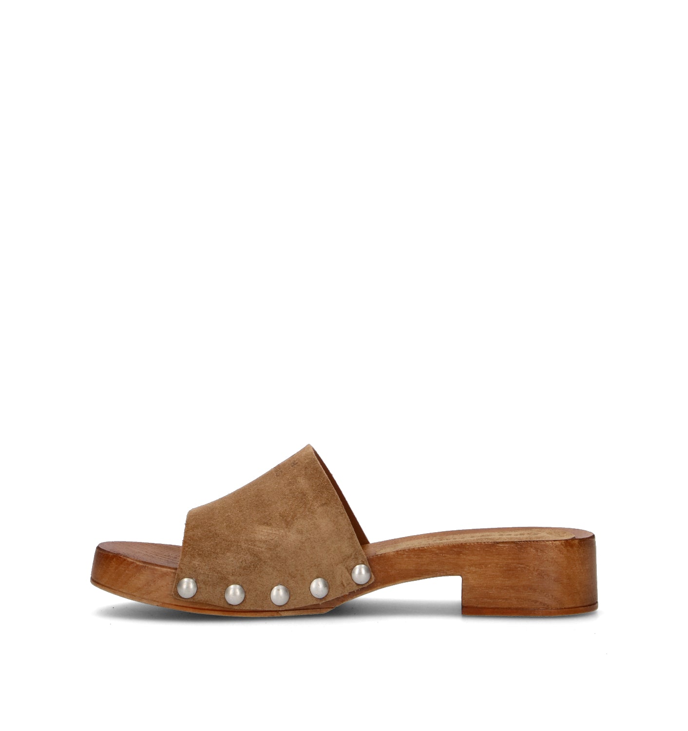COPENHAGEN Ciabatta donna marrone in suede