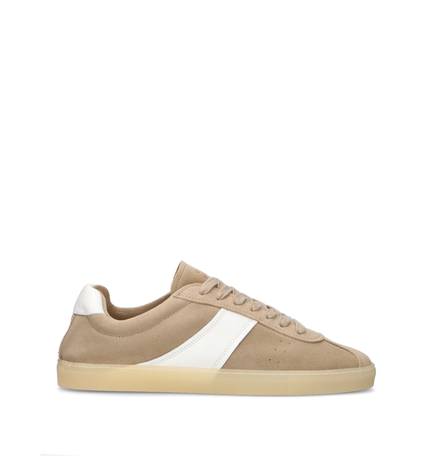 COPENHAGEN Sneaker donna beige in suede