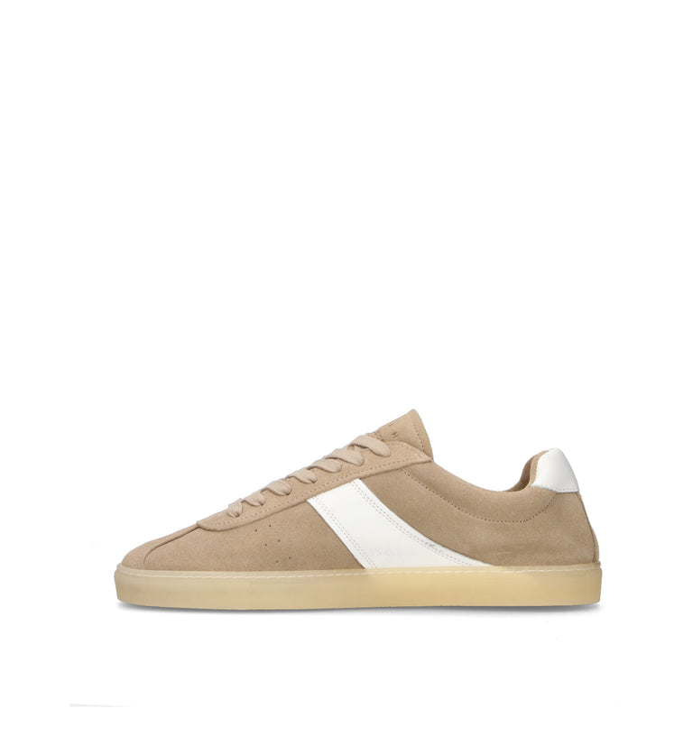 COPENHAGEN Sneaker donna beige in suede
