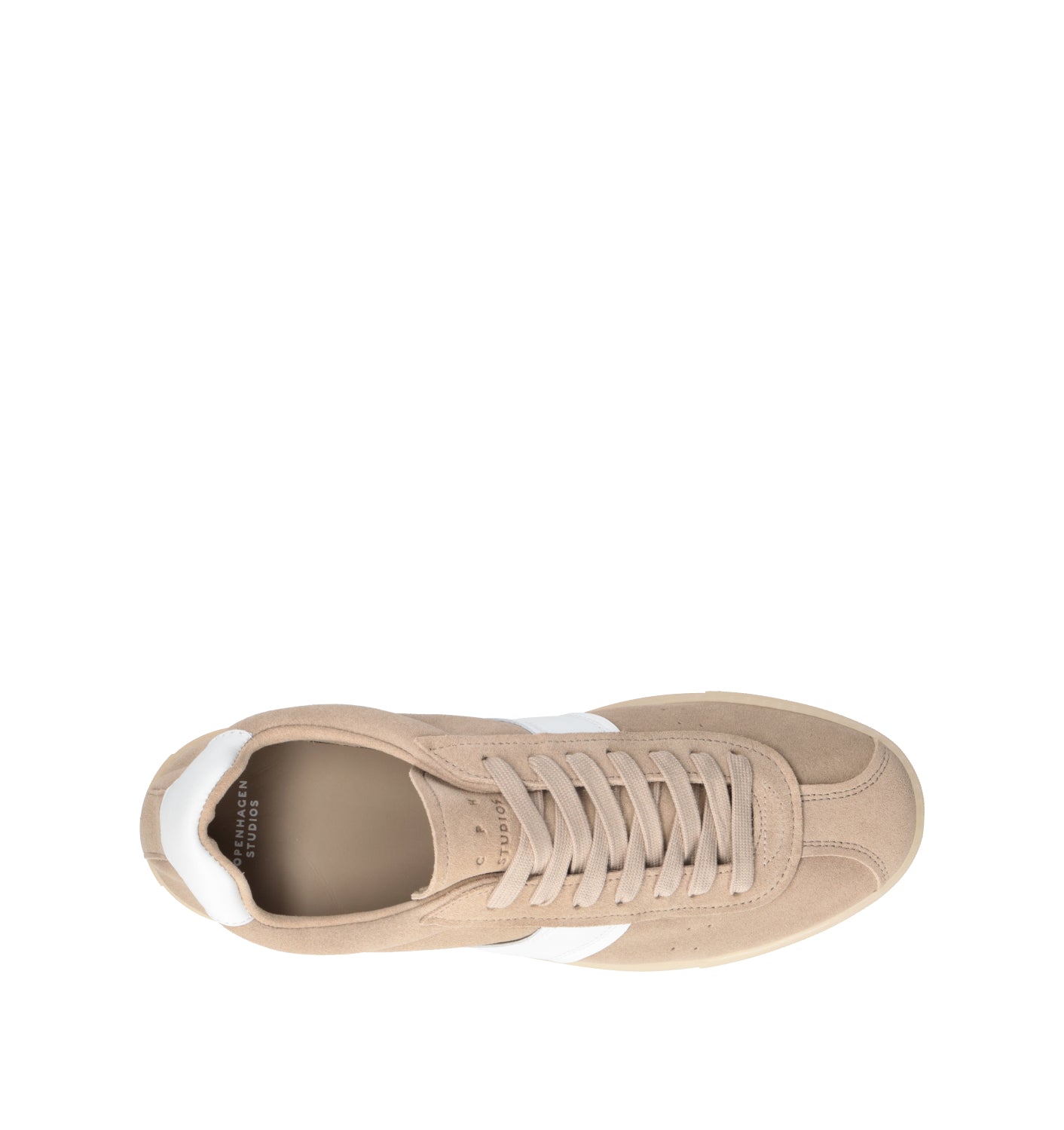 COPENHAGEN Sneaker uomo beige in suede