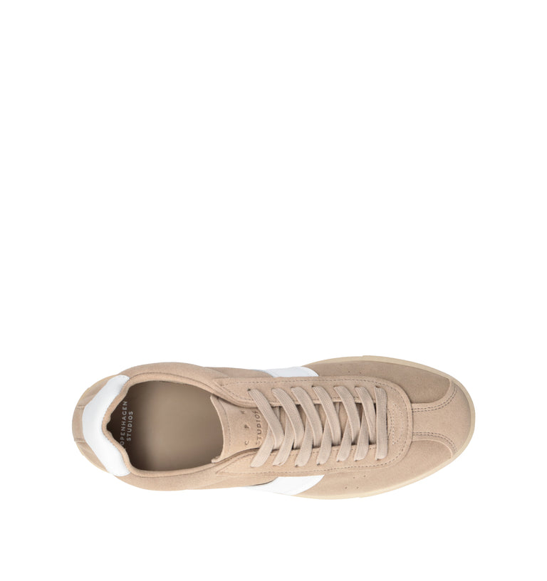 COPENHAGEN Sneaker uomo beige in suede