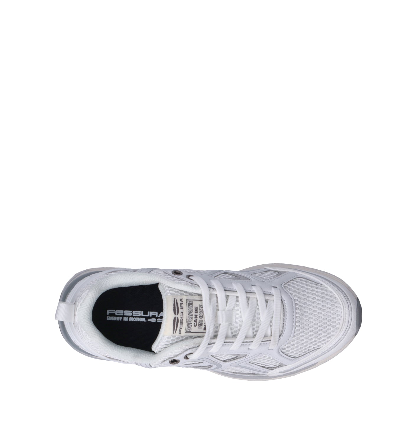 FESSURA Sneaker donna bianca