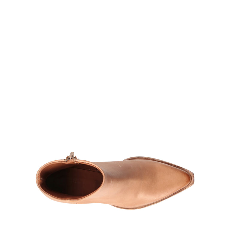 CURIOSITE Tronchetto donna cuoio in pelle