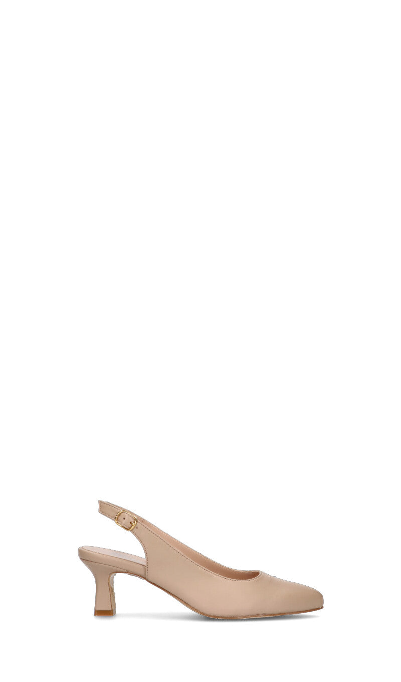 CINZIA VALLE Slingback donna tamarindo in pelle