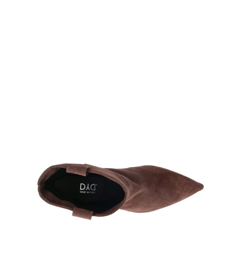 DOROTHYD Tronchetto donna testa di moro in suede