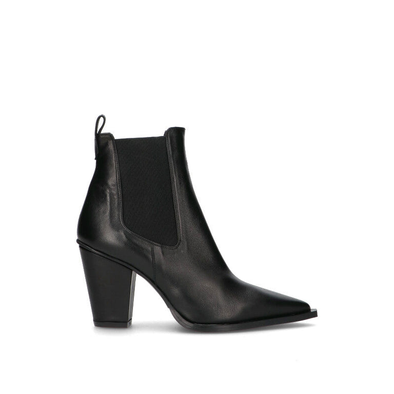 DOROTHYD Tronchetto donna nero in pelle