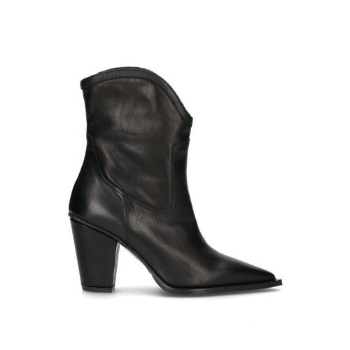 DOROTHYD Tronchetto donna nero in pelle