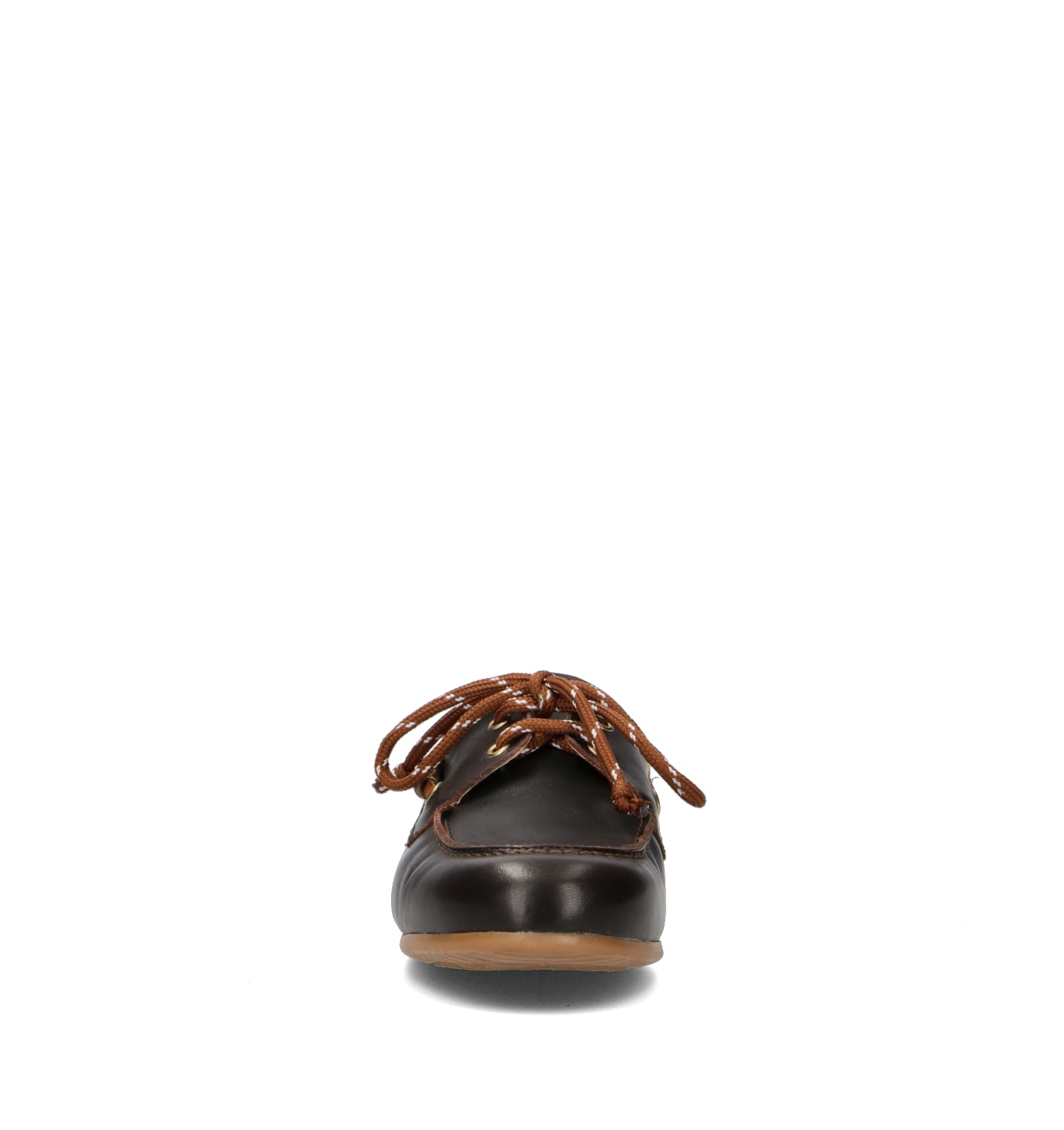DOROTHYD Scarpa barca donna testa di moro in pelle