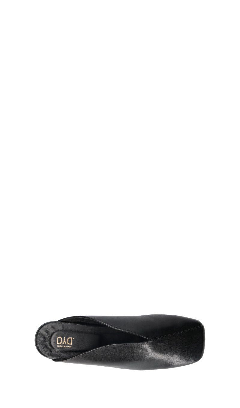 DOROTHYD Sabot donna nero in pelle